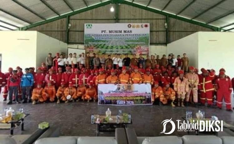 PT Musim Mas Gaspol Lawan Karhutla Pelalawan, 12 Personel dan Alat Berat Dikerahkan Dukung Green Policing