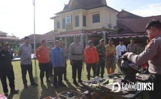 Musim Kemarau Datang, Polres Kampar Siagakan Pasukan, Perang Melawan Karhutla Dimulai