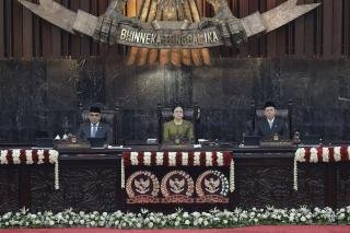 Puan Tampil Anggun dengan Kebaya Hijau Olive di Sidang Tahunan MPR 2026
