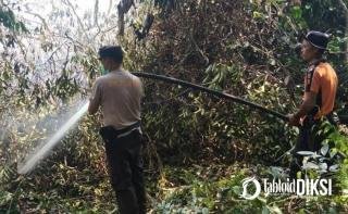 Api Belum Jinak, Polisi dan BPBD Perketat Pendinginan Karlahut Temeran