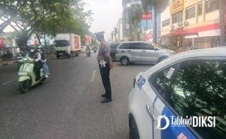 Tak Mau Weekend Jadi Petaka, Polantas Karib Gas Patroli Pekanbaru