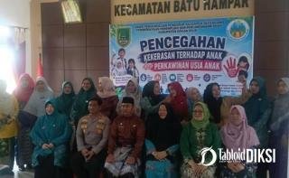 Polsek Batu Hampar, TNI hingga Sekolah Bersatu Lindungi Anak Batu Hampar