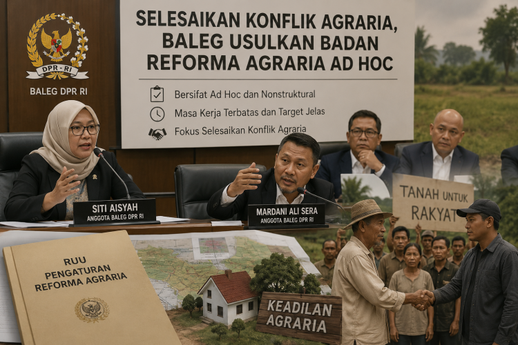 Selesaikan Konflik Agraria, Baleg Usulkan Badan Reforma Agraria Ad Hoc