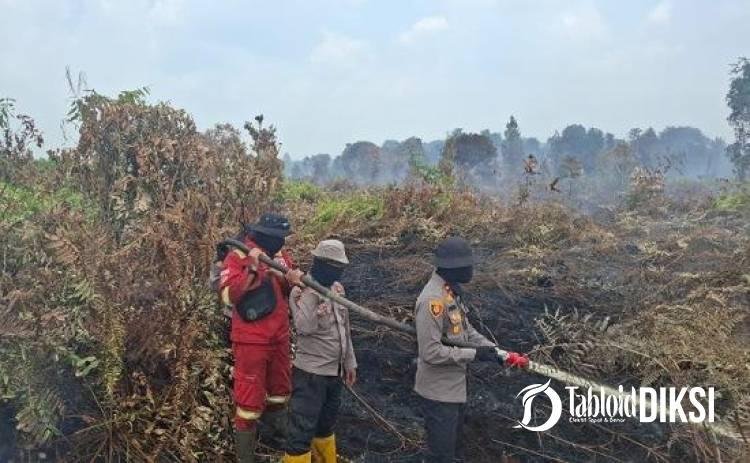 Karhutla Pecah di 3 Lokasi Bengkalis, Gambut Terbakar dan Api Belum Sepenuhnya Jinak