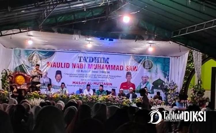 Maulid Nabi Jadi Momentum Jaga Kamtibmas, Polsek Batu Hampar Ajak Warga Bersatu
