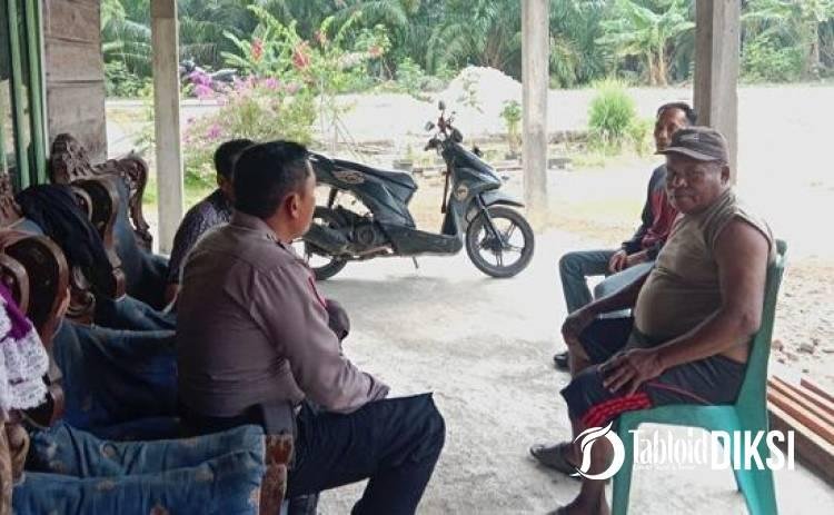 Sambangi Warga, Polsek Batu Hampar Perketat Cegah Narkoba dan Karhutla