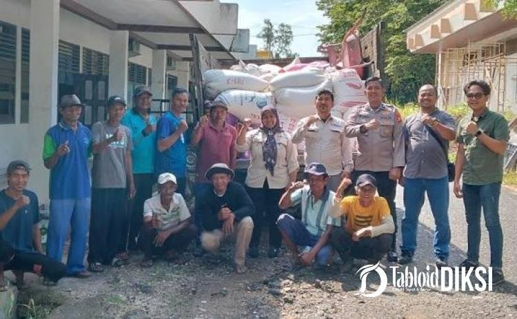 66 Karung Jagung Dikirim ke Bulog, Polsek Kampar Pastikan Hasil Panen Senilai Rp19,6 Juta Aman