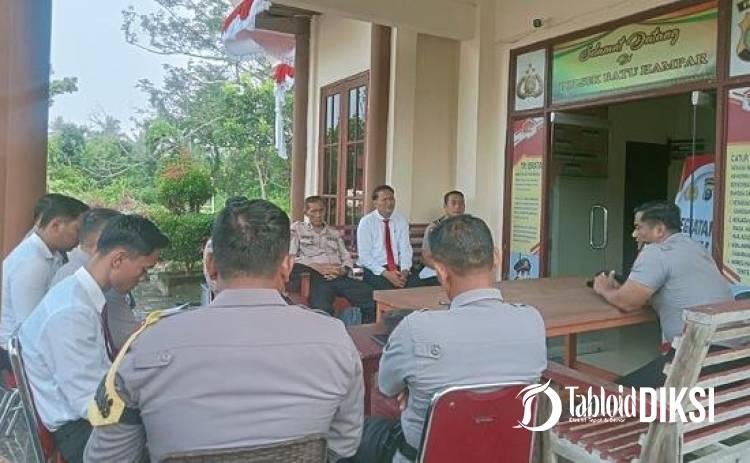 Cegah Karhutla, Kapolsek Batu Hampar Perintahkan Intensif Patroli dan Gandeng MPA