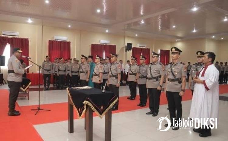 7 Jabatan Strategis di Polres Kampar Berganti, Kapolres Tekankan Tantangan Tugas dan Integritas