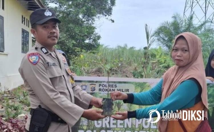 Cegah Karhutla hingga Krisis Iklim, Polsek Batu Hampar Gaungkan Green Policing