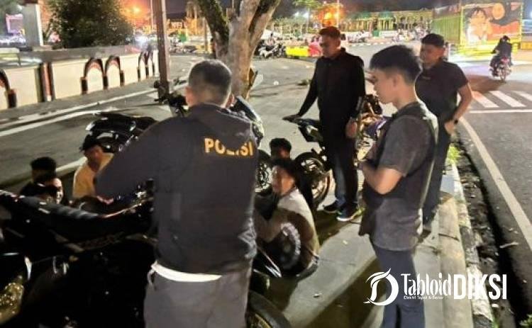 Balap Liar Dilaporkan, Tim Raga Polres Kampar Turun Malam-malam Sisir Titik Rawan