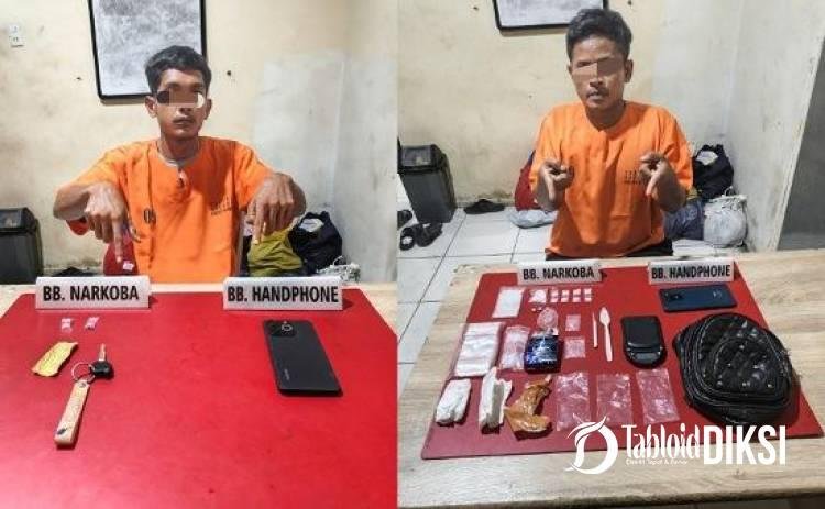 Polisi Gerebek Pondok Sawit di Kampar Utara, 10 Paket Sabu dan Ekstasi Disita
