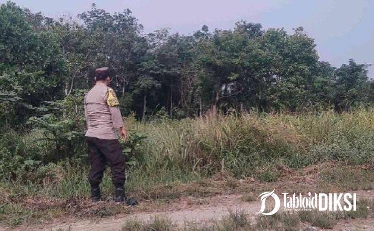 Polsek Payung Sekaki Masuk Kampung Cegah Karhutla, Warga Diminta Tak Bakar Lahan
