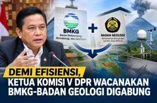 Efisiensi Anggaran, Lasarus Usul BMKG Digabung dengan Badan Geologi