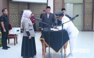 Misharti Lantik Ahmad Jais Jadi Kades PAW Desa Baru, Nakhoda Baru Diminta Rangkul Warga