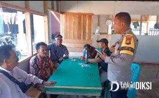 Polsek Batu Hampar Ingatkan Warga Sungai Sialang soal Hoaks, Narkoba dan Karhutla