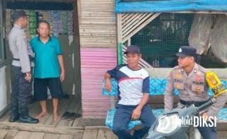 Bukan Sekadar Patroli, Polsek Batu Hampar “Halo-Halo” Warga Cegah Lahan Dibakar