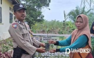 Cegah Karhutla hingga Krisis Iklim, Polsek Batu Hampar Gaungkan Green Policing