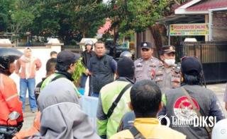 Dilepas Polsek Binawidya, 200 Ojol Domte Community Gas ke Air Tiris Rayakan Anniversary ke-5