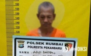 AR Bawa Kabur Aki Mobil Senilai Rp1,1 Juta di Rumbai, Polisi Langsung Memburu