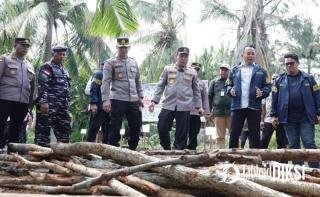 140 Ton Arang Bakau Hendak Dikirim ke Malaysia, Polda Riau Bongkar Dapur Mangrove di Rupat Utara