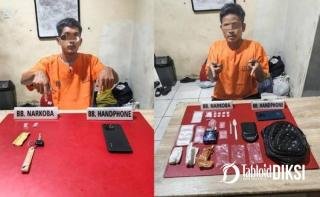 Polisi Gerebek Pondok Sawit di Kampar Utara, 10 Paket Sabu dan Ekstasi Disita
