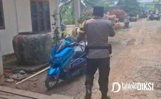 Polisi Keliling Desa Pakai TOA, Warga Batu Hampar Diingatkan Ancaman Pidana Bakar Lahan