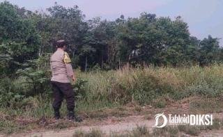 Polsek Payung Sekaki Masuk Kampung Cegah Karhutla, Warga Diminta Tak Bakar Lahan