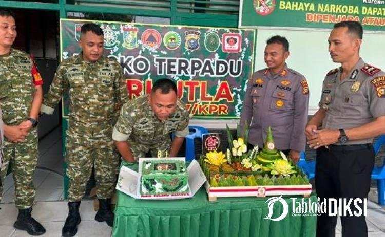 HUT TNI ke-81, Kapolsek Tambang: TNI-Polri Harus Satu Barisan Hadapi Tantangan Kamtibmas