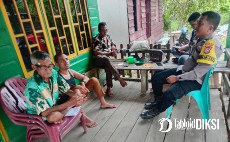 Dari Hoaks hingga Karhutla, Polsek Batu Hampar Sampaikan Pesan Kamtibmas ke Warga