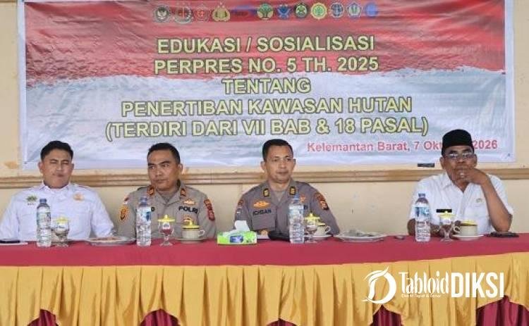 Polres Bengkalis Turun ke Desa, Warga Diingatkan Jangan Jual-Beli Lahan Objek Penertiban Hutan