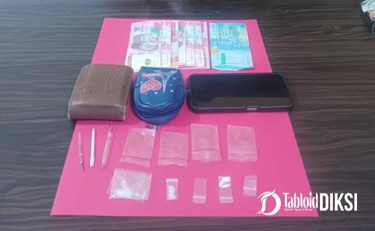 Berawal dari Laporan Warga, Polsek XIII Koto Kampar Tangkap Pria Diduga Pengedar Sabu