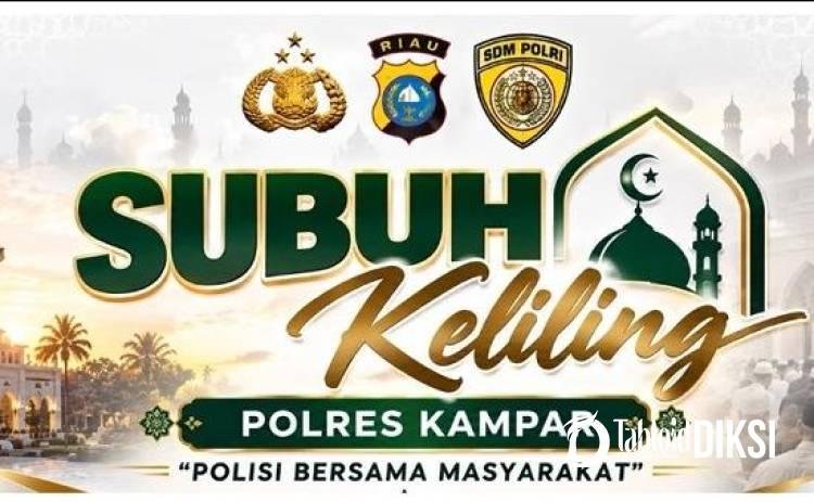 Kapolres Kampar Gerakkan Polisi Salat Subuh Berjemaah di Lima Wilayah