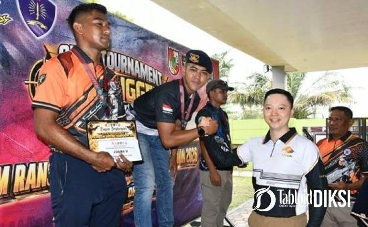 Dansat Brimob Riau Apresiasi Prestasi Penembak, Bripda Rafif Raih Emas di Kejuaraan Pulanggeni