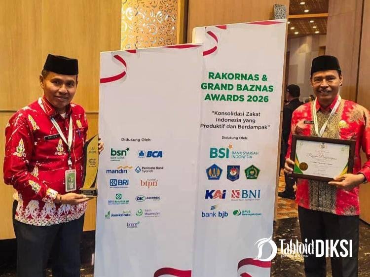 BAZNAS Kampar Raih Penghargaan Kabupaten Terbaik di Grand BAZNAS Award 2026