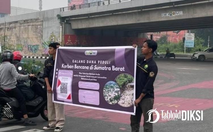 Himatekind Gelar Aksi Kemanusiaan di Pekanbaru, Galang Dana untuk Korban Galodo Sumatera Barat dan Bagikan Masker