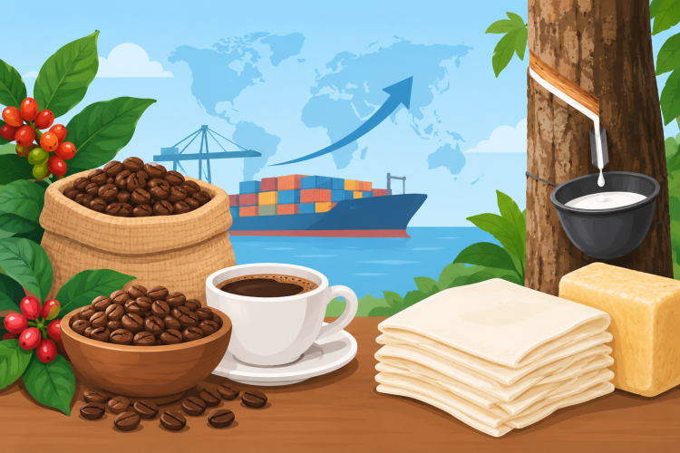 Ekspor Kopi dan Karet Indonesia, Kemendag Bidik Peluang Pasar Global