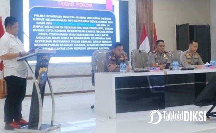 Ingat! Main HP Hingga Knalpot Brong Jadi Sasaran Operasi Patuh Lancang Kuning 2026 di Bengkalis