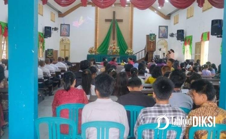 Minggu Kasih di Gereja HKBP Bengkalis: Polisi Pastikan Ibadah Aman, Jemaat Titip Aspirasi
