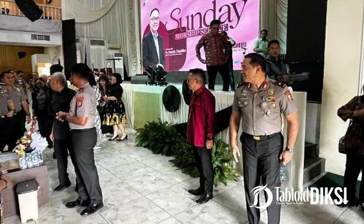 Polda Riau Gelar Minggu Kasih di GBI Bethany: Polisi Siap Dengar Aspirasi Warga 