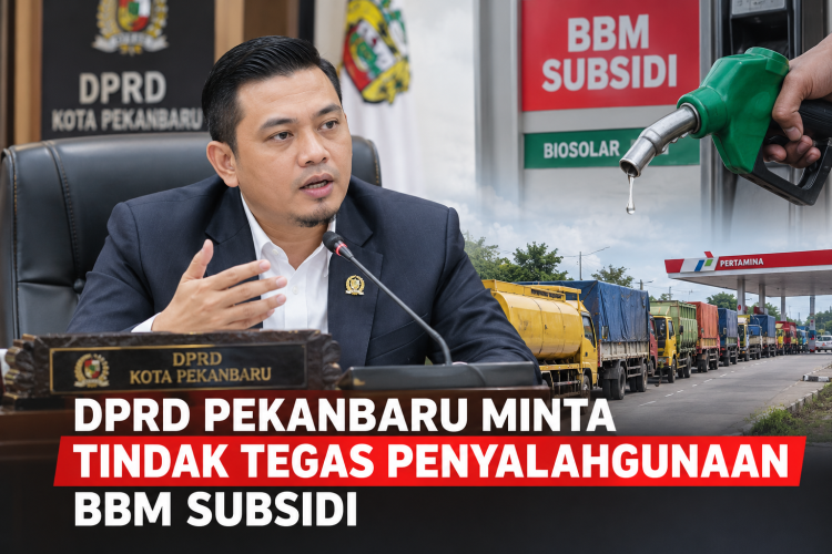 DPRD Pekanbaru Minta Polda Riau Tindak Tegas Pelaku Penyalahgunaan BBM Subsidi