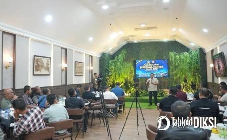 Perangi Narkoba hingga Cegah Konflik, Kapolda Riau Minta Dukungan Wartawan