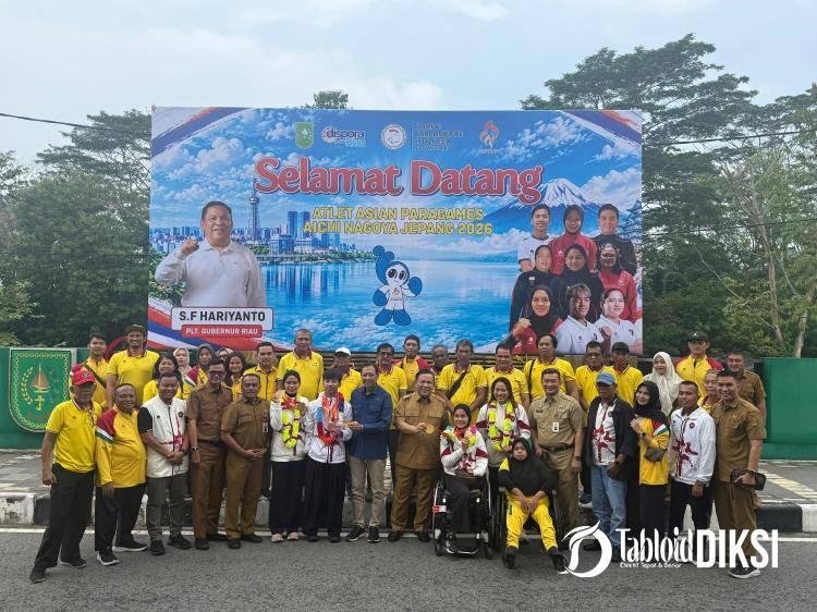 SF Hariyanto Sambut Empat Atlet Riau Pembawa 9 Medali dari Jepang