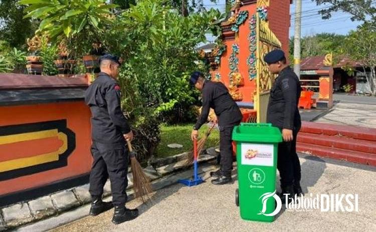 Jelang HUT ke-81 Brimob, Bakti Sosial di Pura Agung Jagatnatha Jadi Pesan Kuat Jaga Persatuan