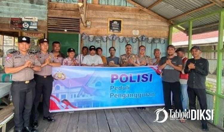 Kapolres Bengkalis Serap Aspirasi Warga di Kedai, Dua Orang Dapat Kesempatan Kerja