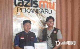 Gandeng Lazismu Pekanbaru, BEM Universitas Hang Tuah Salurkan Donasi Kemanusiaan Rp2,01 Juta untuk Korban Bencana