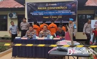 Gegara Pengejaran Terduga Pencuri Sawit, Insiden Kekerasan Pecah di PT Adei, 4 Orang Ditangkap