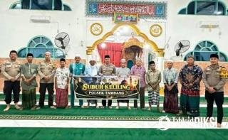 Subuh Berjamaah Jadi Momentum Edukasi Warga, Kapolsek Tambang Soroti Bahaya Bullying Anak