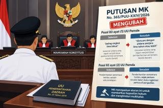MK Tegaskan Pemberhentian Sementara Kepala Daerah Dimulai Saat Perkara Terdaftar di Pengadilan