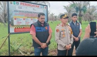 2.507 Hektare Lahan Terbakar di Pelalawan, Polisi Pasang 76 Plang Peringatan